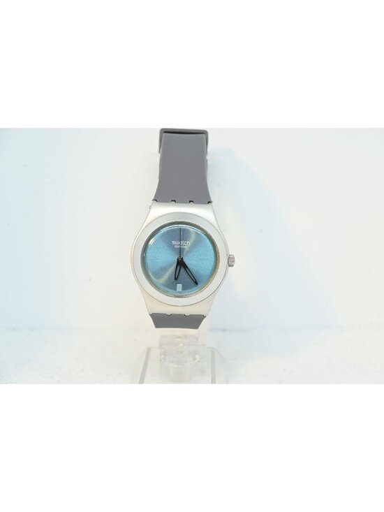 Swatch Accessories - 2001 Swatch Irony Falling Star YLS1011 Blue Sun-Brushed Dial Watch 33mm